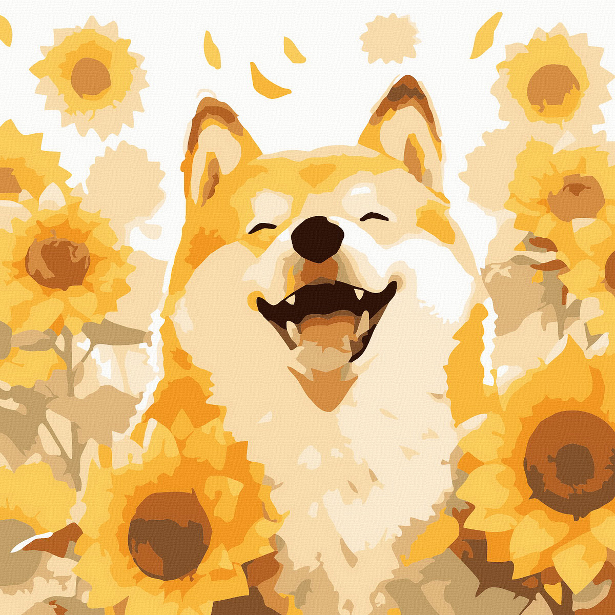 【AQ021】燦爛柴犬（袋裝）