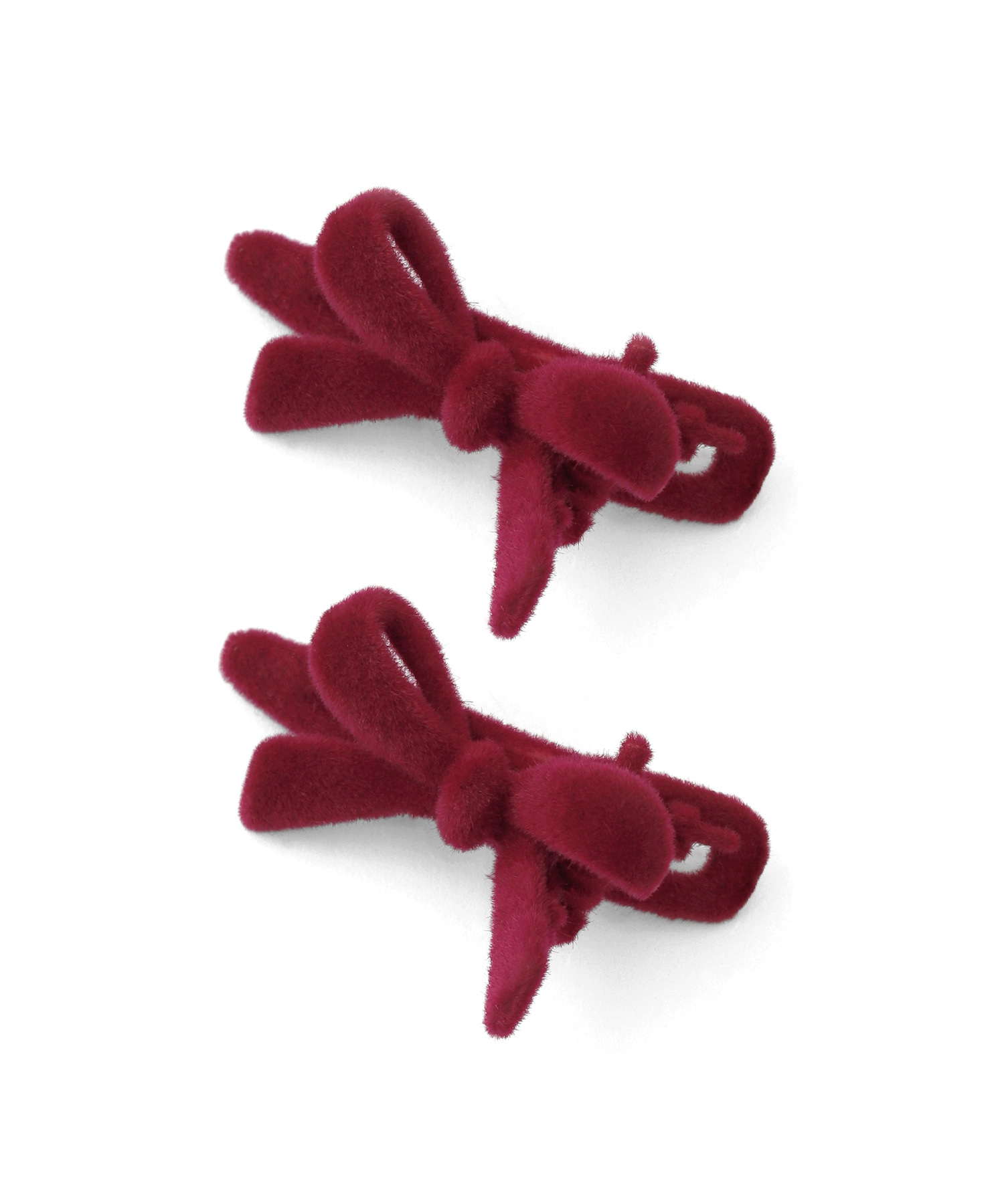 [現貨優惠]ANEMONE 絨絲帶迷你夾 [2 件組]