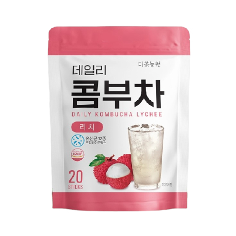 daily kombucha lychee 5g x20ea [Parallel Imports](8809212556662)