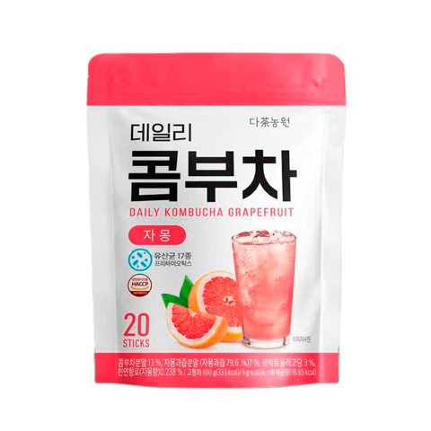 daily kombucha grapefruit 5g x20ea [Parallel Imports](8809212556464)