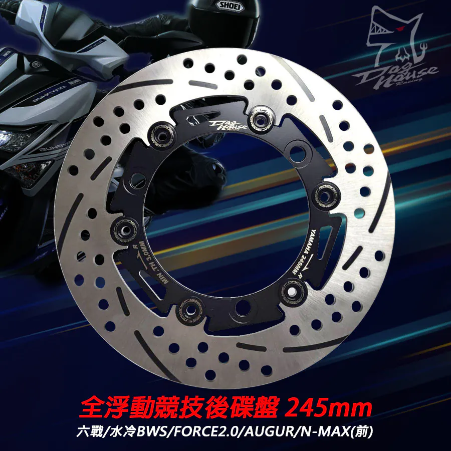 惡搞 B8R 後245mm浮動競技碟