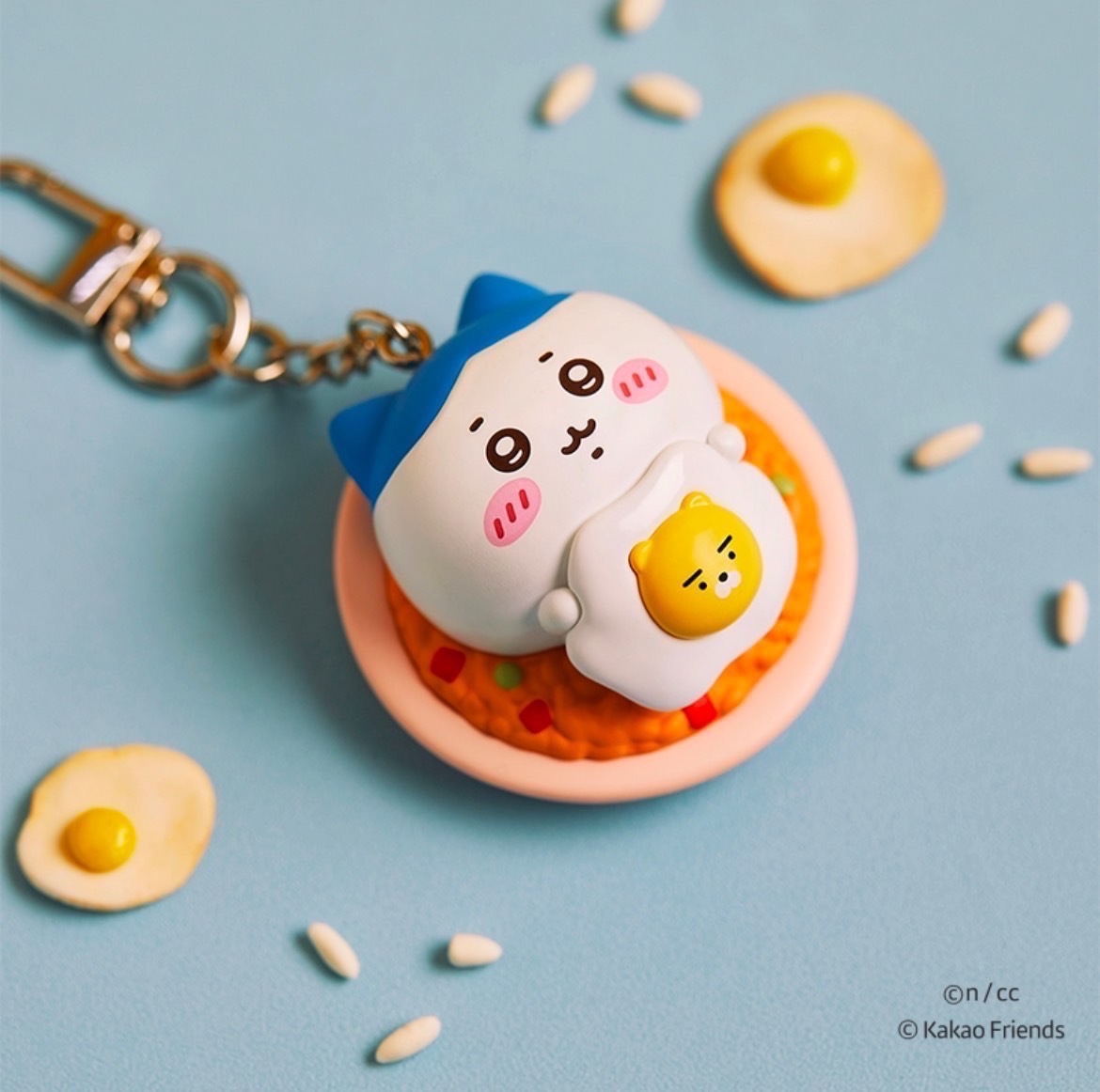 現貨  韓國代購 Chiikawa X Kakao Friends 強強聯名 萊恩 春植 吉伊卡哇 小八貓 烏薩奇兔兔 公仔 吊飾 盲盒