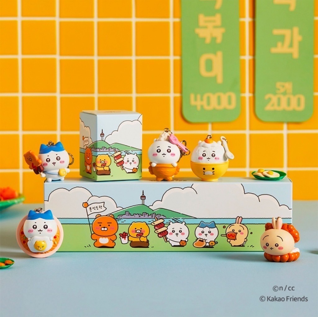 現貨  韓國代購 Chiikawa X Kakao Friends 強強聯名 萊恩 春植 吉伊卡哇 小八貓 烏薩奇兔兔 公仔 吊飾 盲盒