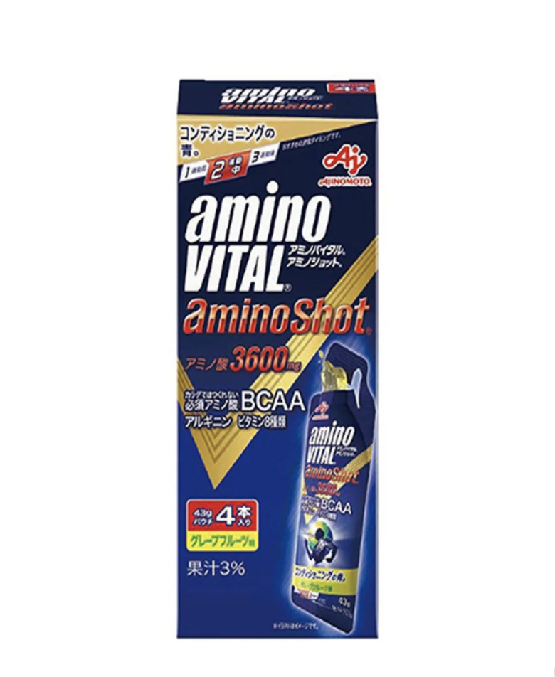 aminoVITAL Shot BCAA Gel 胺基酸能量啫喱 (一盒四包)