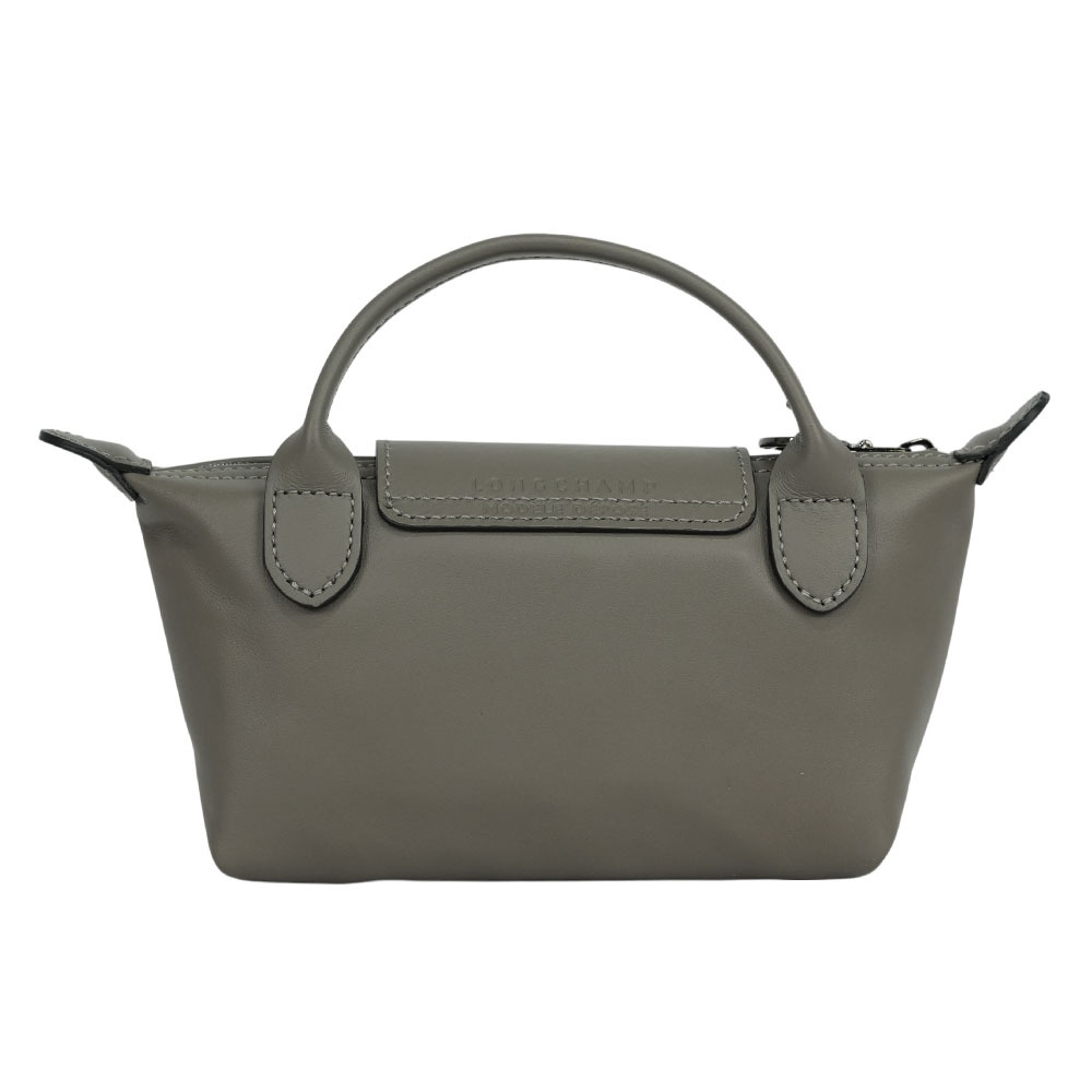 Le Pliage Xtra XS 小牛皮迷你二用包(斑鳩灰) 34205 987 P55