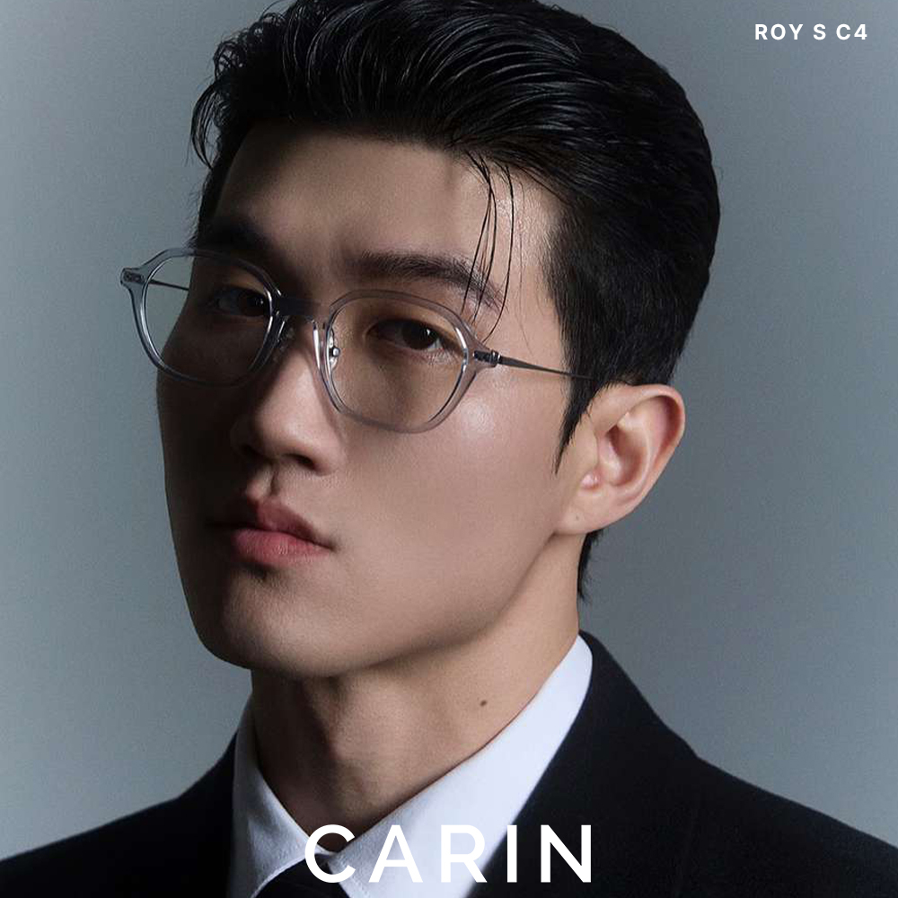 CARIN】ROY S C4 方形膠框光學眼鏡#NewJeans同款