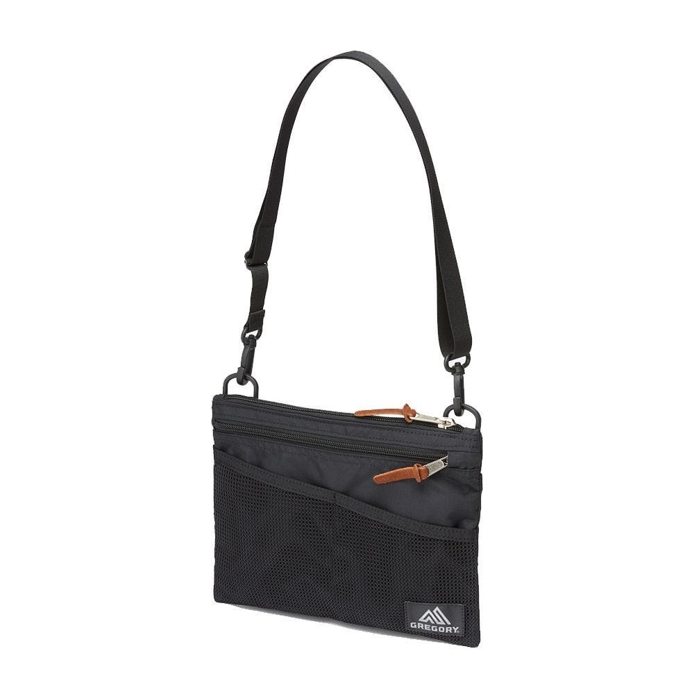 【Gregory】2L SACOCHE斜背包M-[黑、黑色子彈] / GG109457