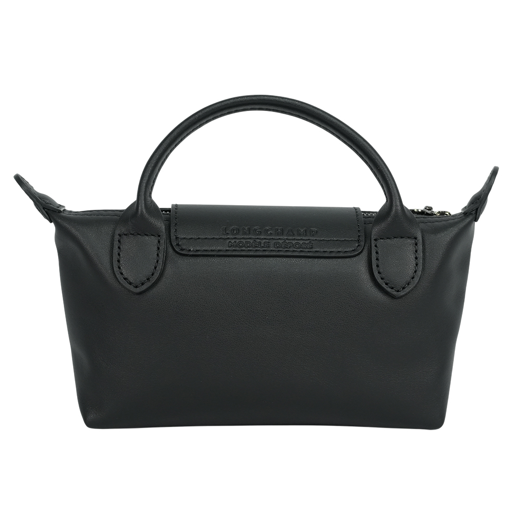 Le Pliage Xtra XS 小牛皮迷你二用包(黑色) 34205 987 001
