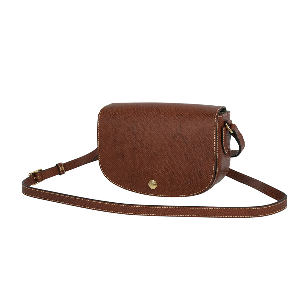 S號 EPURE 牛皮翻蓋馬鞍包(棕色) 10253 HYZ 035