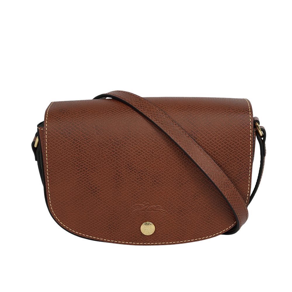 S號 EPURE 牛皮翻蓋馬鞍包(棕色) 10253 HYZ 035