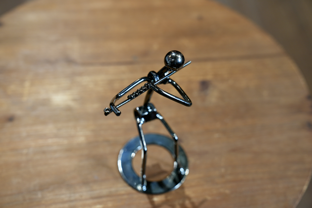 展示出清 MG193 長笛演奏者 鋼鐵擺飾 /佈置