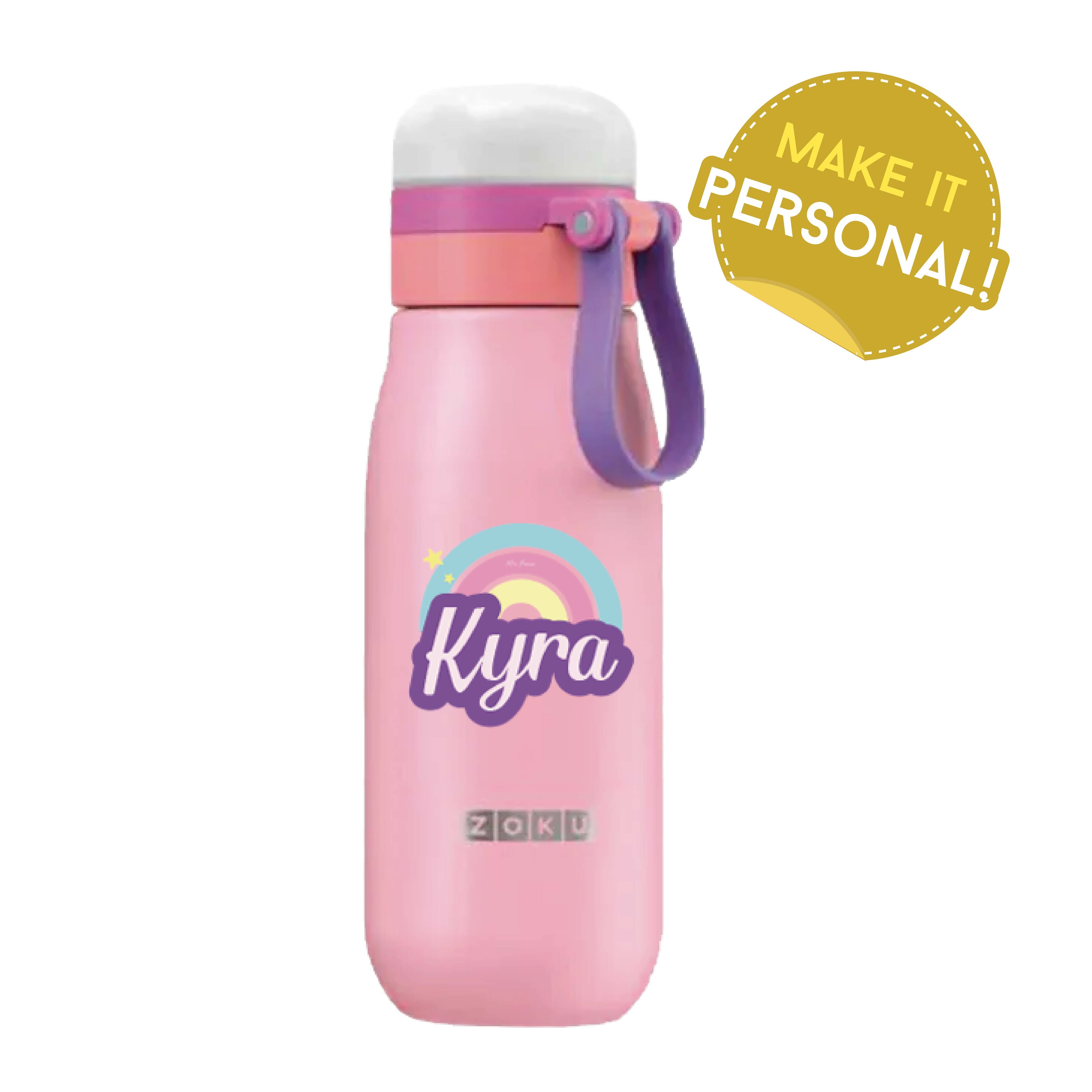 個性化 Zoku 超輕不銹鋼水瓶 (Pink)