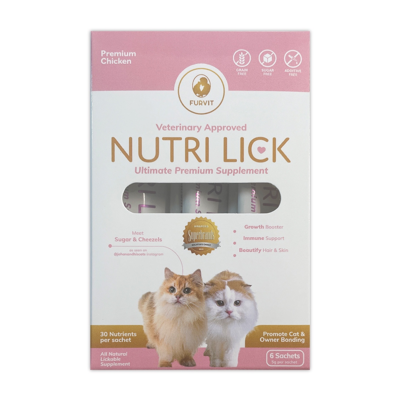 FURVIT 肉泥小食包~鮮雞肉味 (貓)