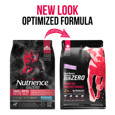 NUTRIENCE SubZero 凍乾無穀物鮮牛肝、紅肉、海魚小型 犬配方 4.5kg