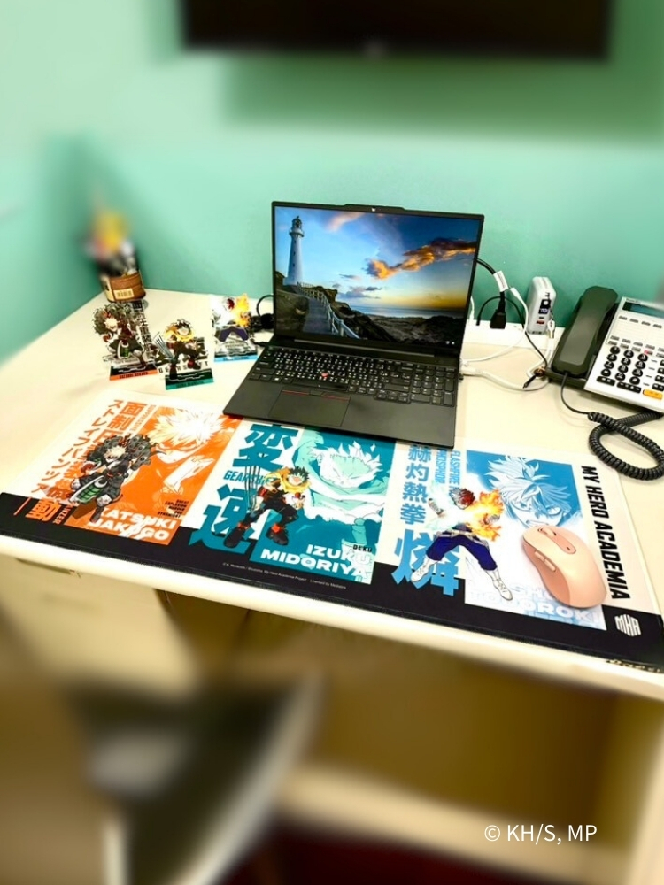 我的英雄學院 大桌墊 三人完全體