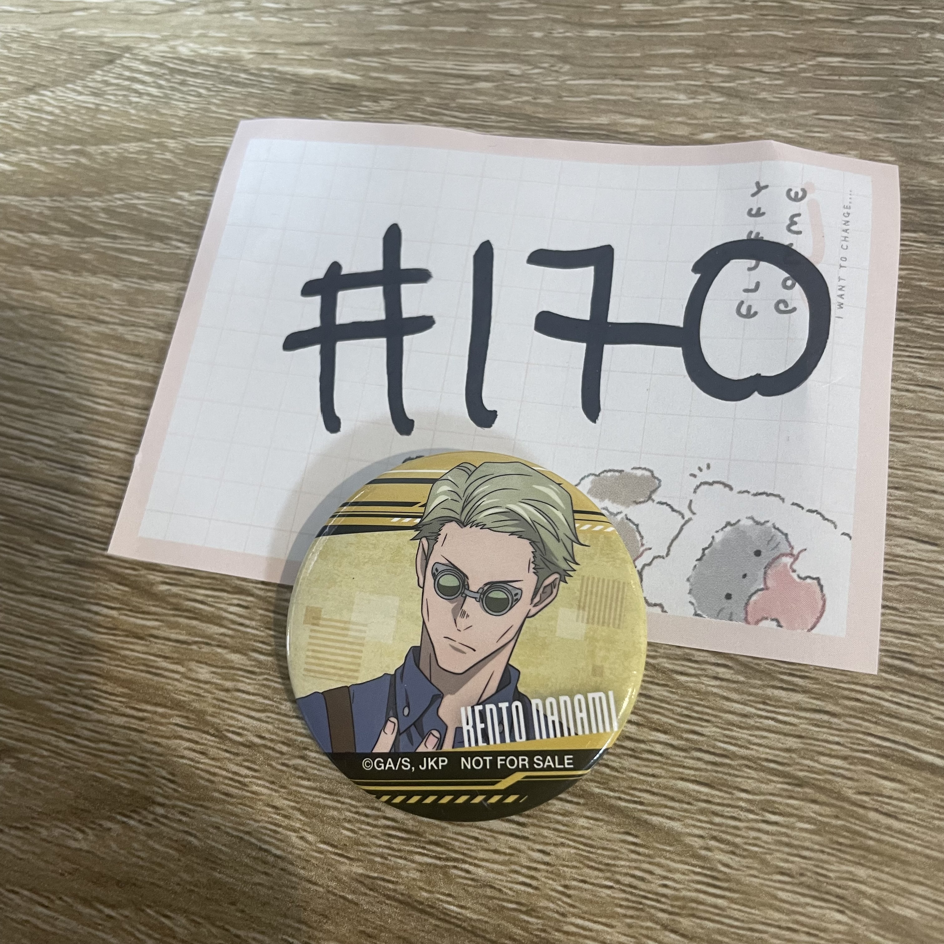 咒術迴戰 七海 襟章#170