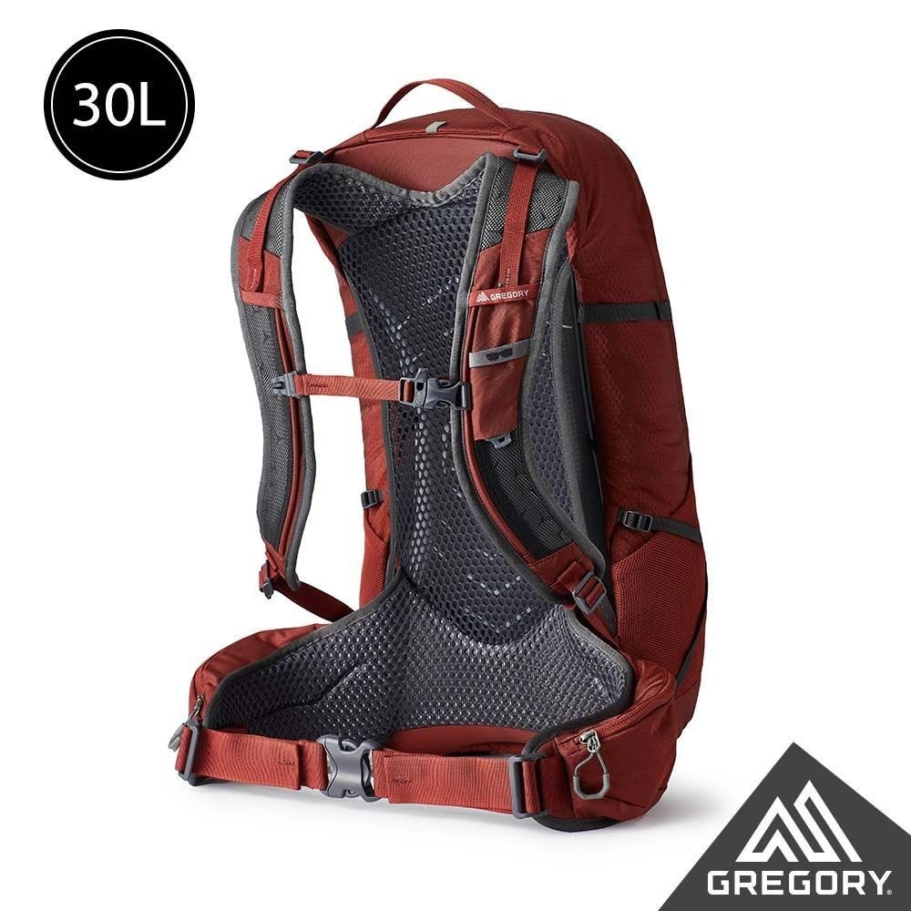 【Gregory】30L CITRO多功能登山背包-[臭氧黑、磚石紅] / GG126880