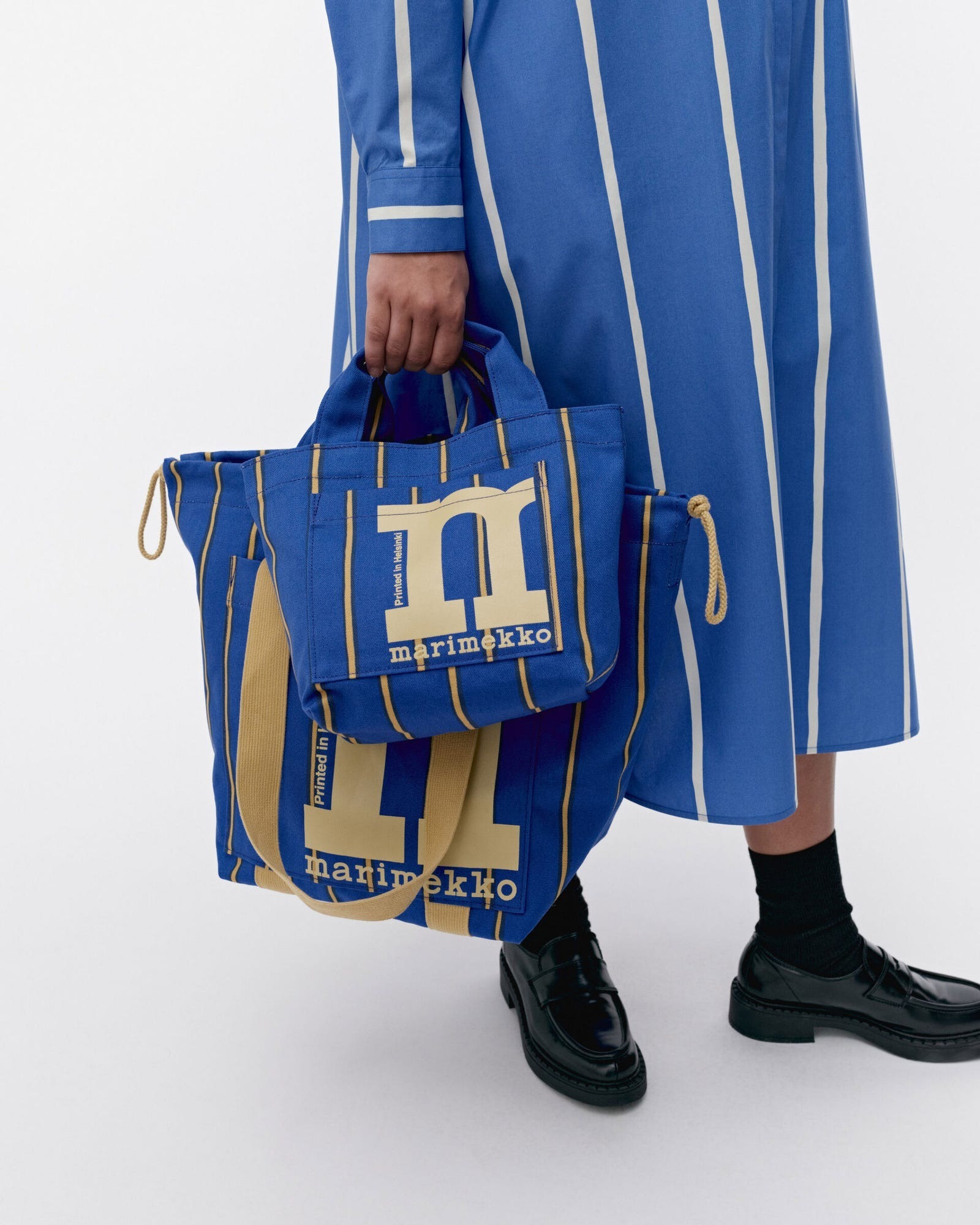 Marimekko MONO MINI TOTE PUHVELI 印花手提包