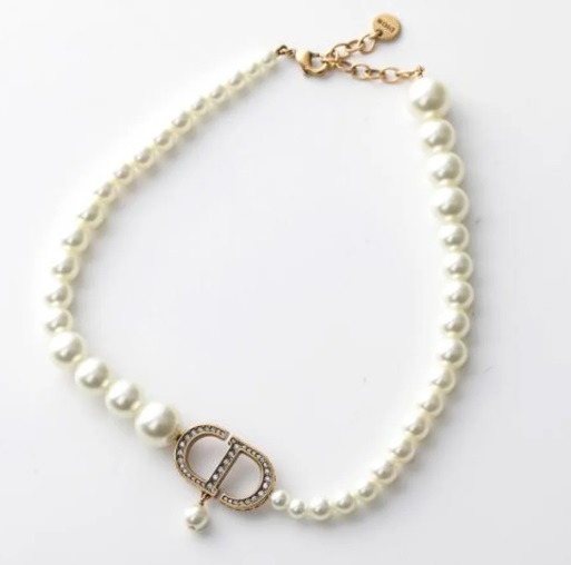 1CD1102-365 DIOR 30 Montaigne Short choker Gold #N2987WOMCY (A-EU-E)