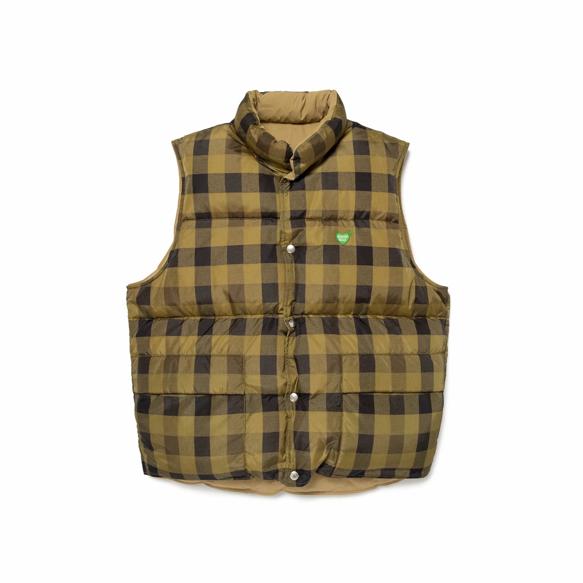 Human Made Reversible Down Vest 雙面穿著(Beige) Human Made Reversible Down Vest 雙面穿著(Beige)
