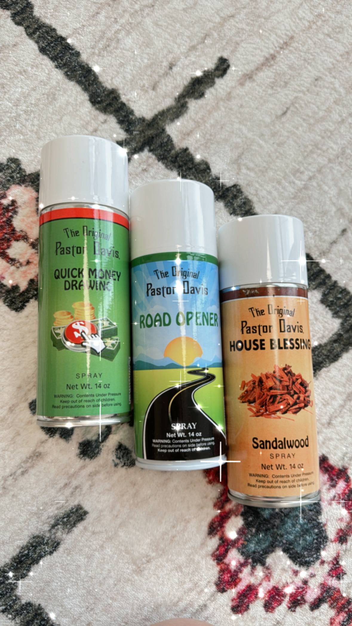 The Original Pastor Davis 巨型魔法噴霧