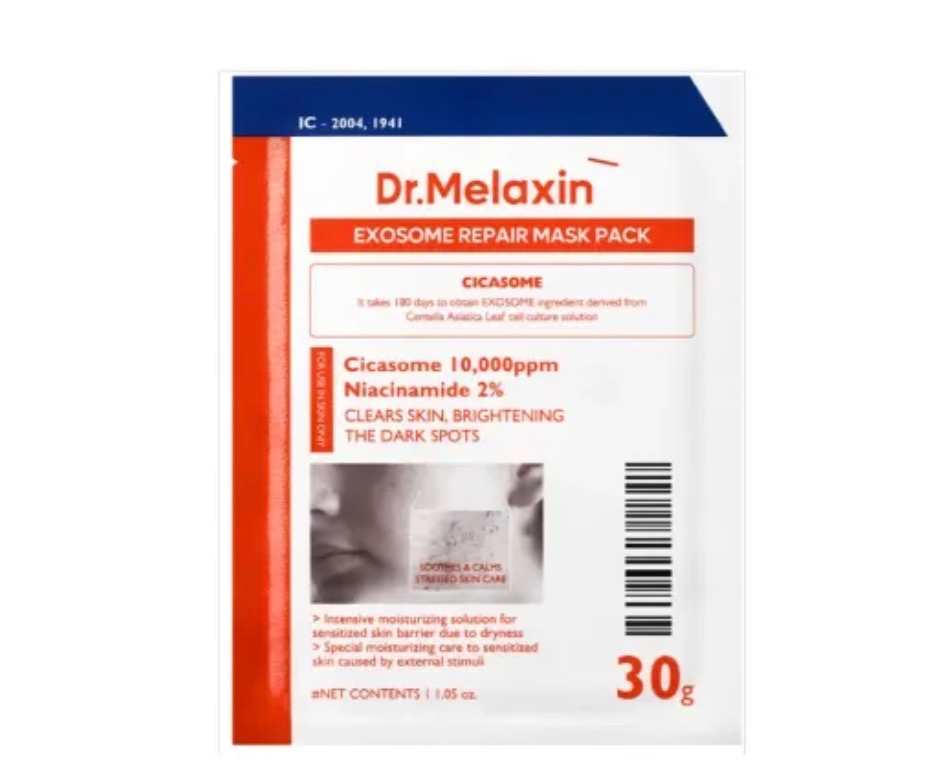【1sheet】Dr.Melaxin EXOSOME REPAIR FACIAL MASK 1EA8809886481567 exp.2027.09.20