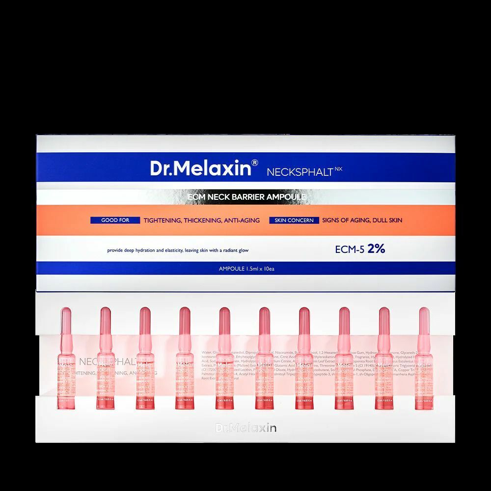 Necksphalt ECM Neck Barrier Ampoule (1.5ml X 10ea)8809886481659 exp.2026.08.16