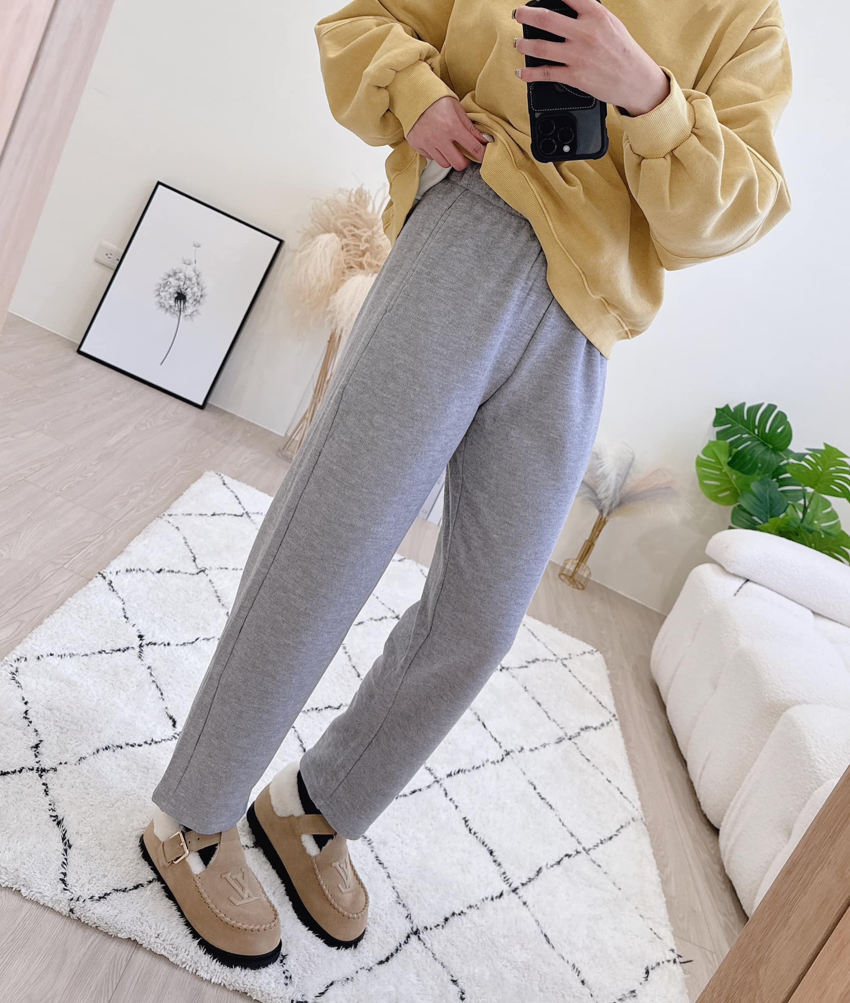 秋冬新款/鬆緊腰燈芯絨奶奶褲 MANIFEST正韓🇰🇷