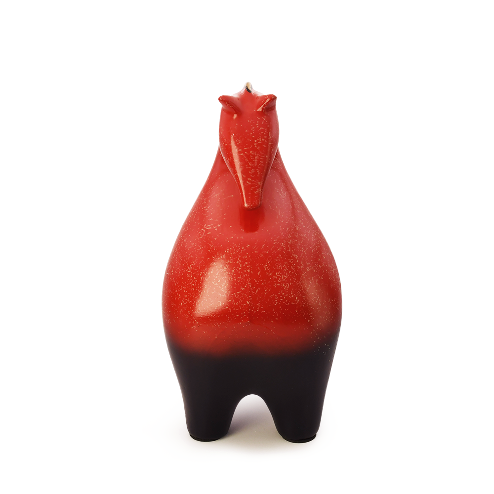 DipDipLife｜金元寶招財馬｜紅黑色