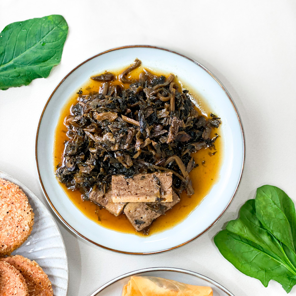 【大罄】梅干素燴-料理包(純素)