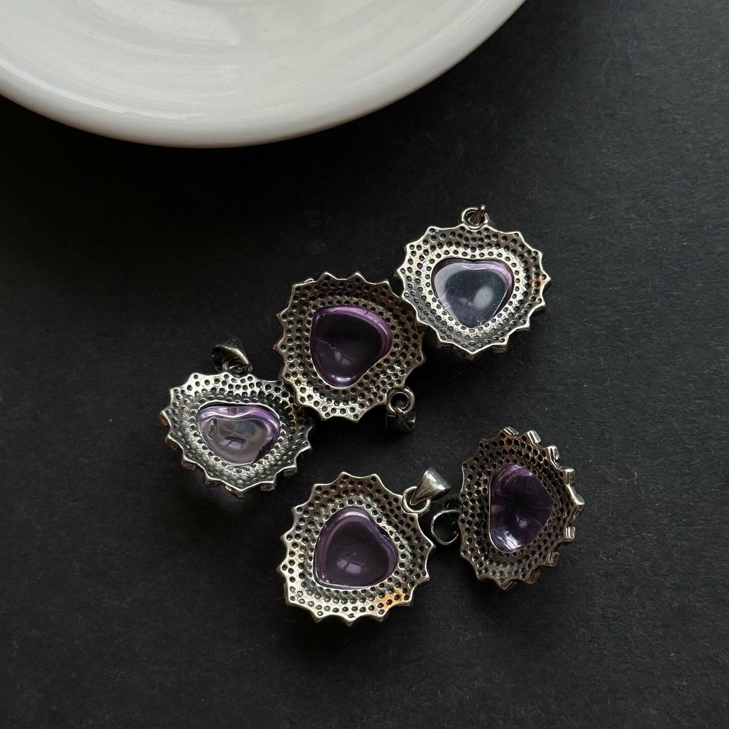 [原石] 紫水晶 項鍊吊墜