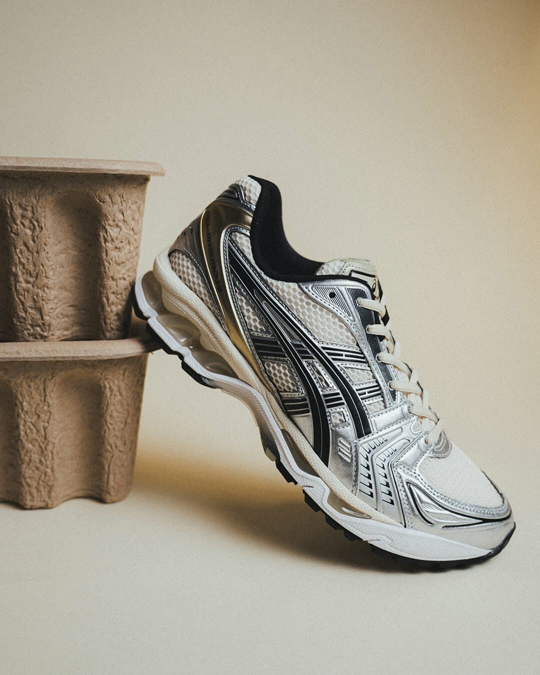 ASICS GEL-KAYANO 14 "BIRCH PURE SILVER" 奶油金黑 黑銀 銀灰 金屬色 復古 男女鞋 1203A537-200 / 調貨