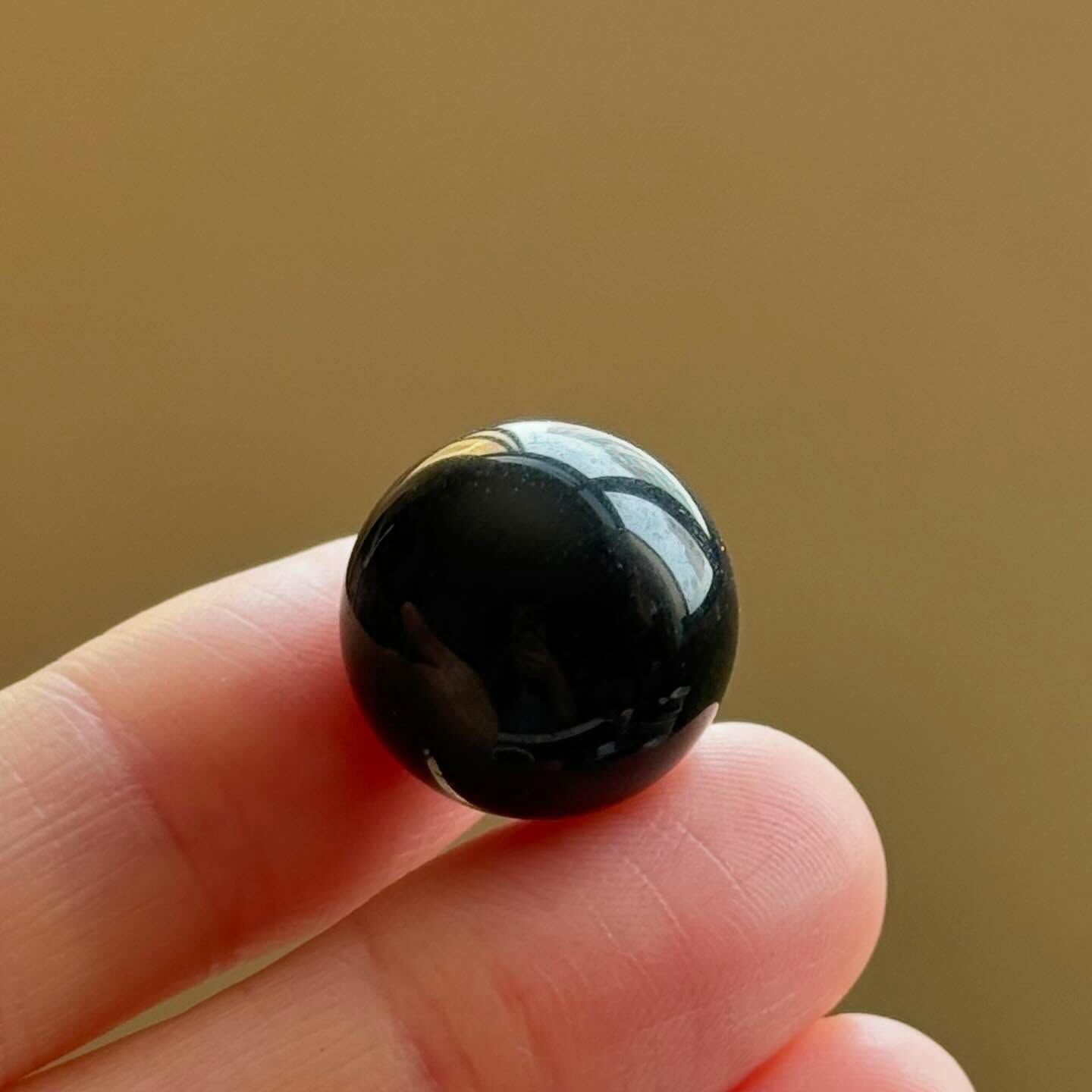 [原石] 黑曜石 水晶小球