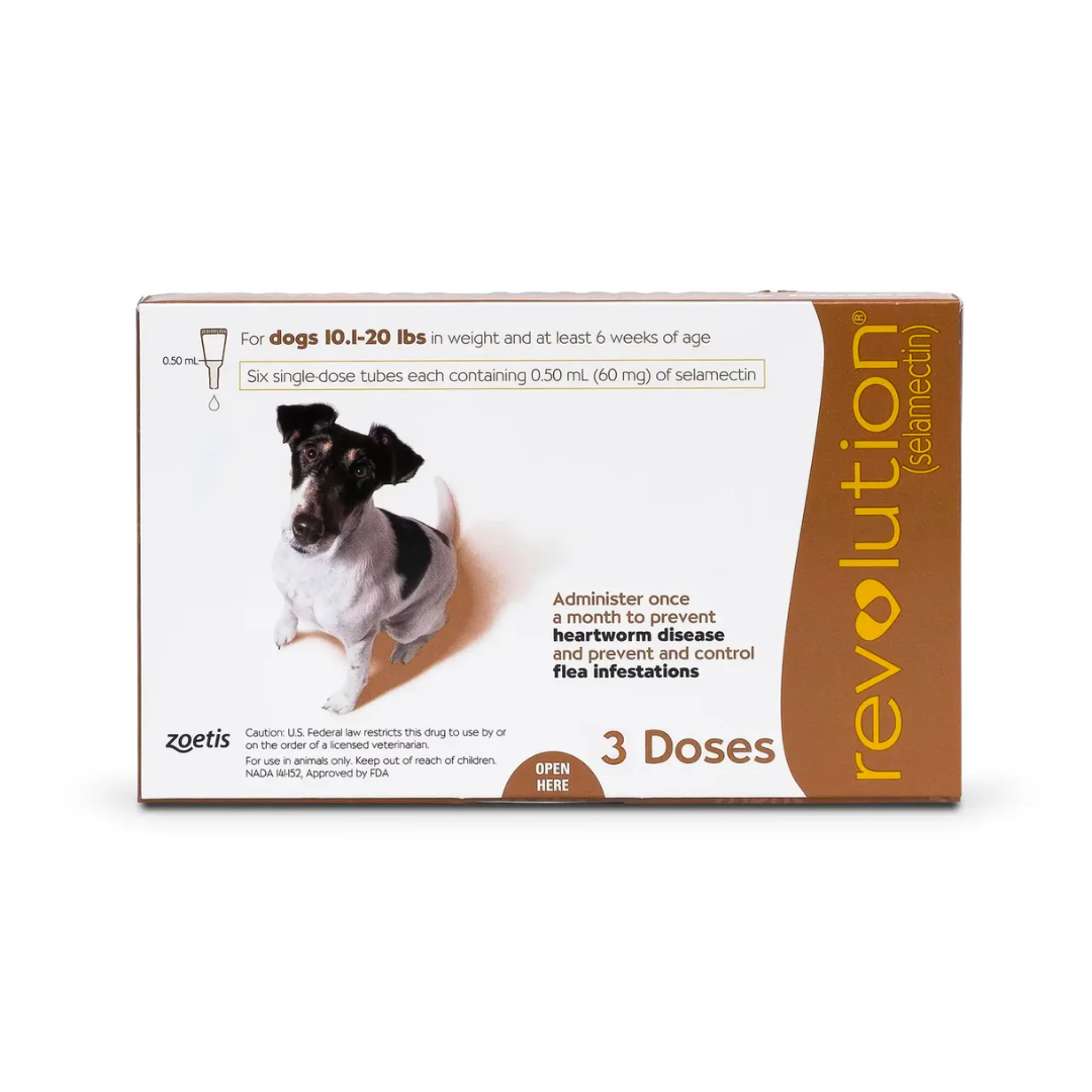 Revolution - Toy Dog (10.1-20 lbs) (3 Doses) [平行進口]