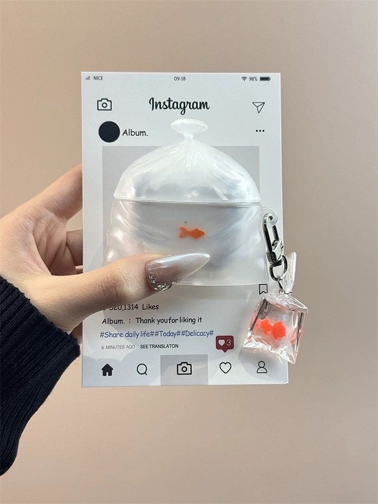 金魚袋 耳機殼 AIRPODS