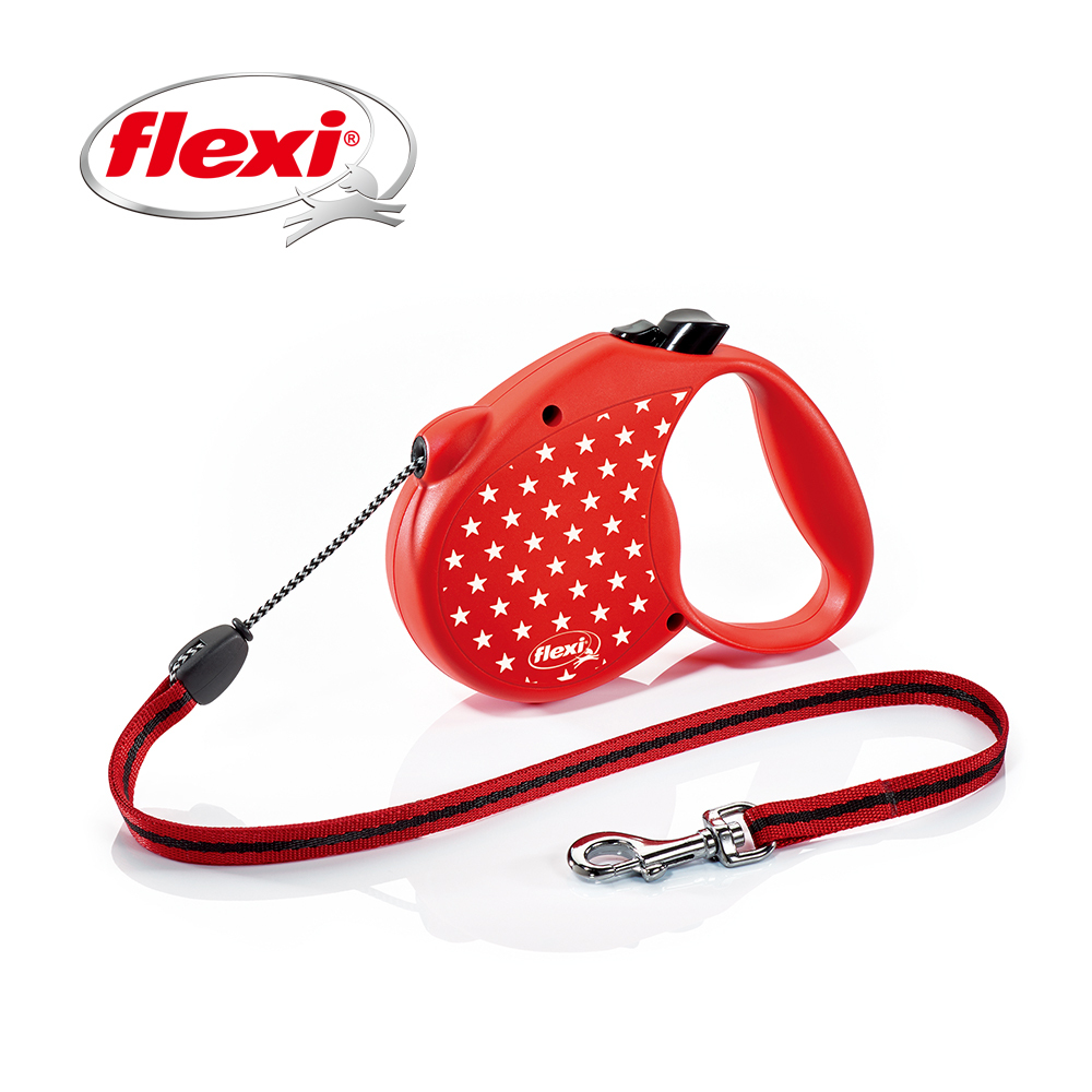 flexi 飛萊希｜繁星系列 外出用索狀伸縮牽繩