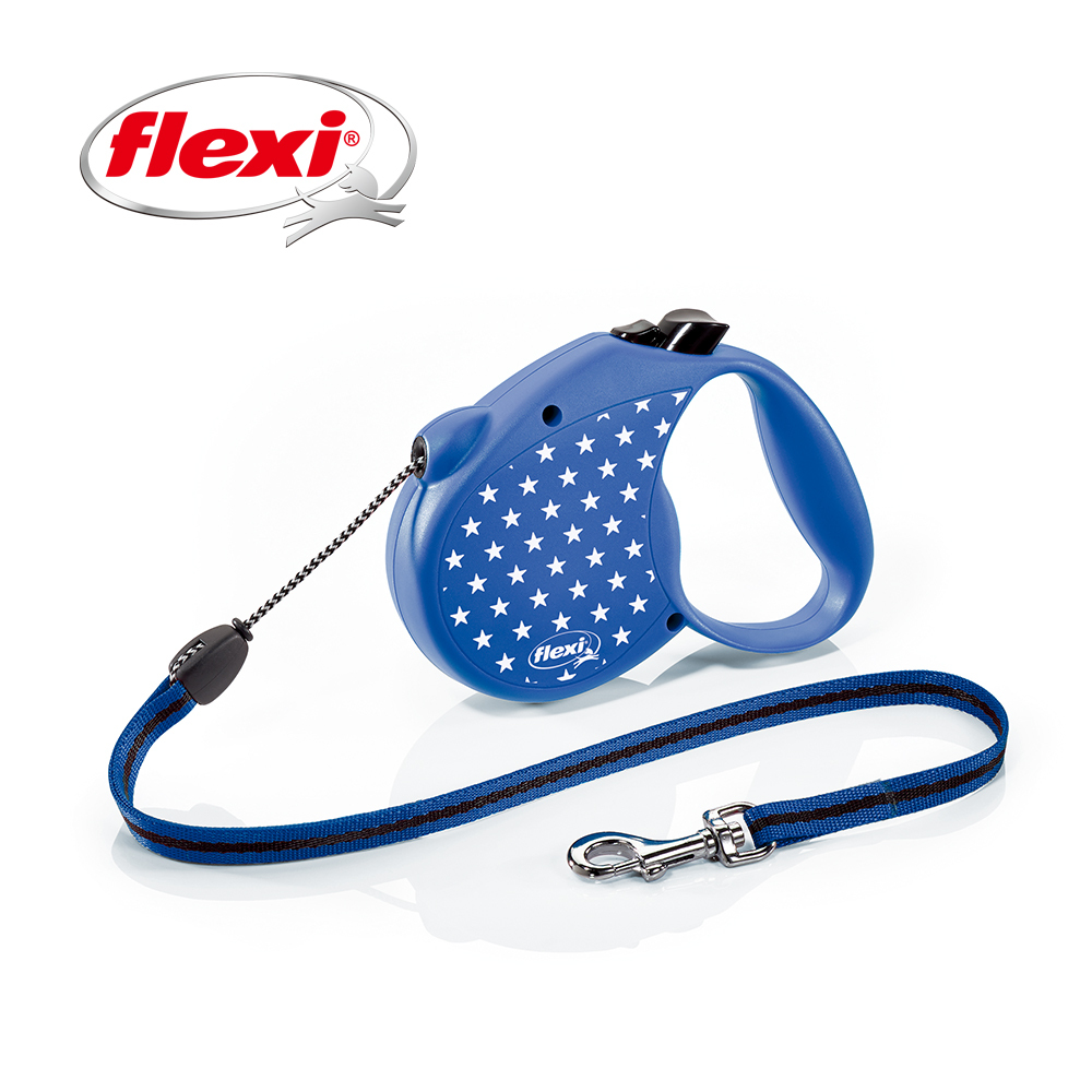 flexi 飛萊希｜繁星系列 外出用索狀伸縮牽繩