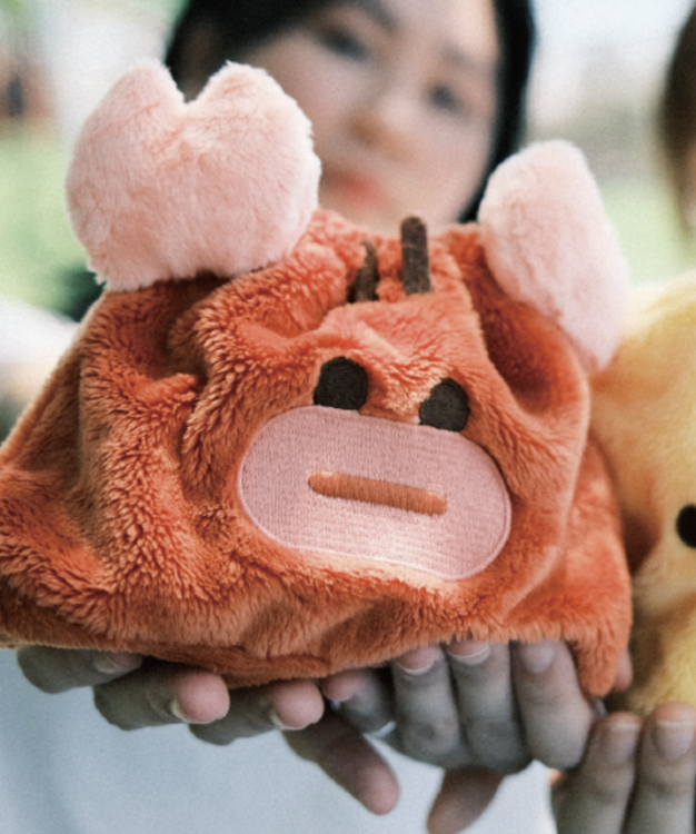 Crazy eyes 瘋狂眼珠｜束口袋｜蟹蟹君