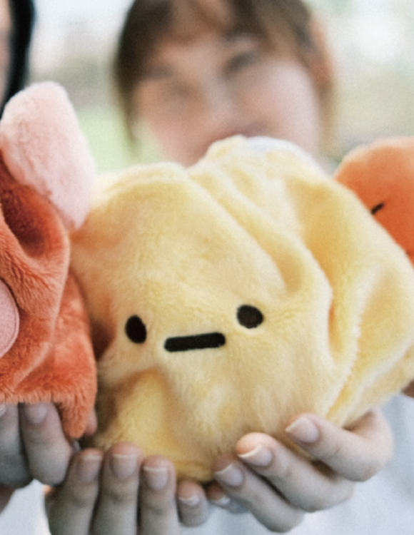 Crazy eyes 瘋狂眼珠｜束口袋｜炸蝦