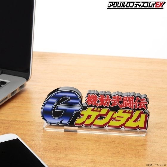 238430 Pbandai 預訂 2025/12月 アクリルロゴディスプレイEX 機動武闘伝Gガンダム （大）⚠️⚠️只有立牌‼️‼️