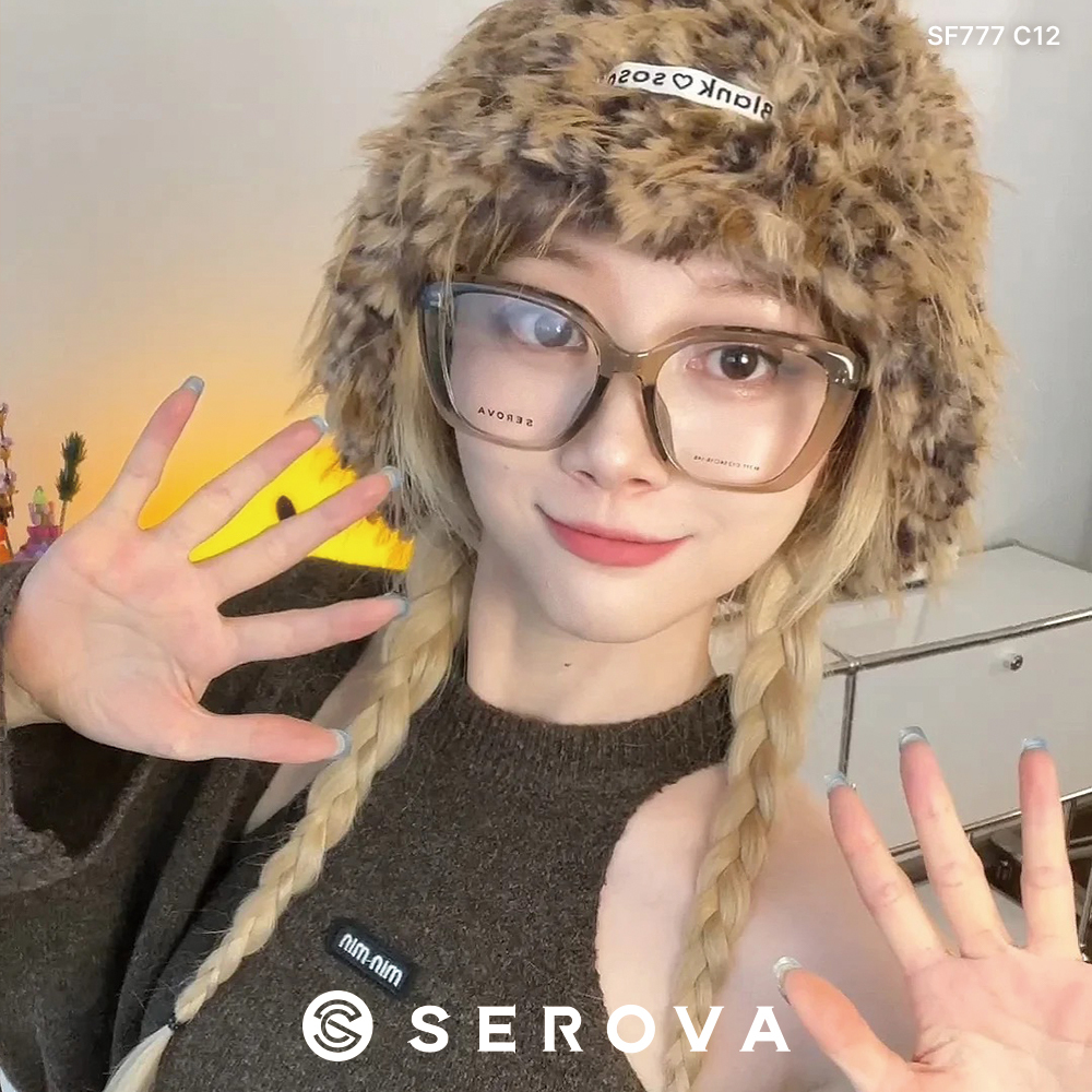 【SEROVA】SF777 貓眼框光學眼鏡 ♥