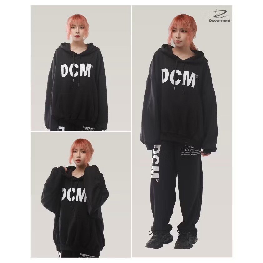 (GOAL) DCM 寬袖 寬鬆 落肩 帽TEE