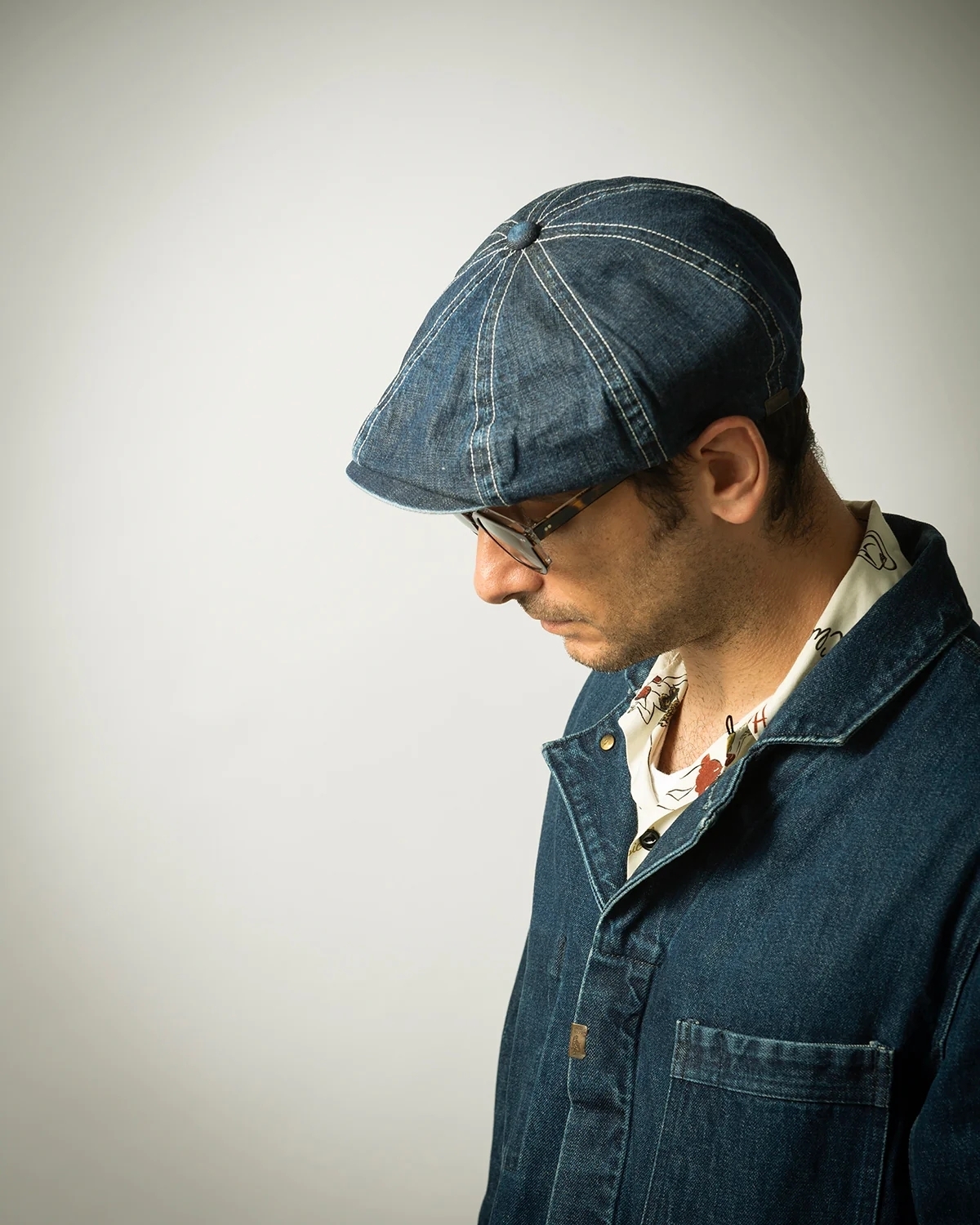 Mr.FATMAN - LUCKY DAN DENIM / INDIGO