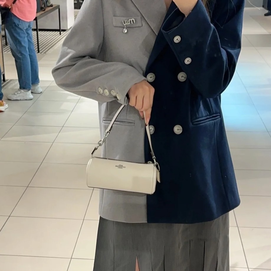 COACH NOLITA 19 筆筒包 手提單肩包 白 CR830-SVHA