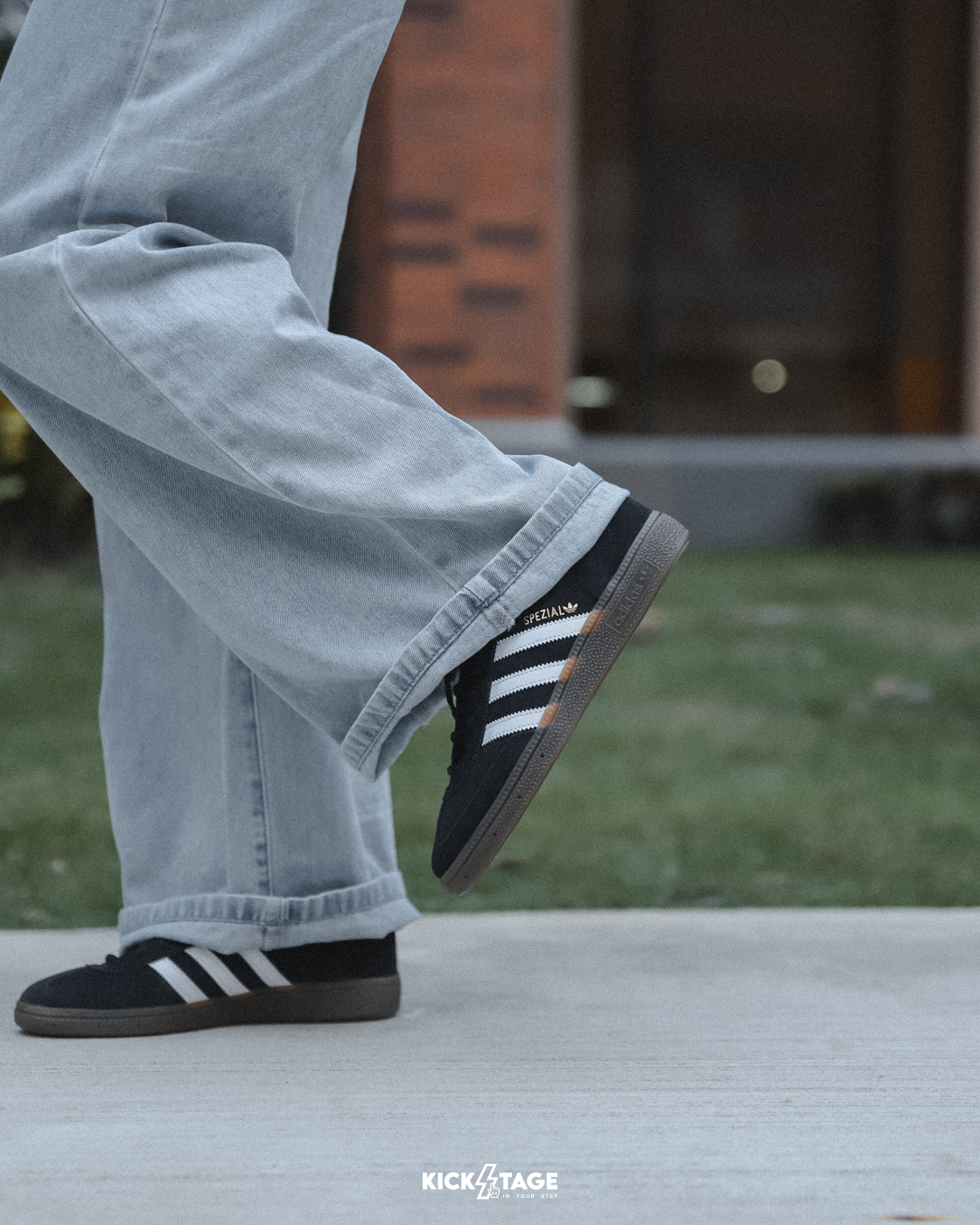 男女鞋 ADIDAS HANDBALL SPEZIAL 麂皮黑 經典 復古 麂皮 德訓鞋 休閒鞋【DB3021】