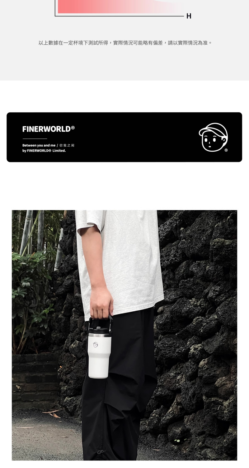 Finerworld 大容量情侶保溫杯