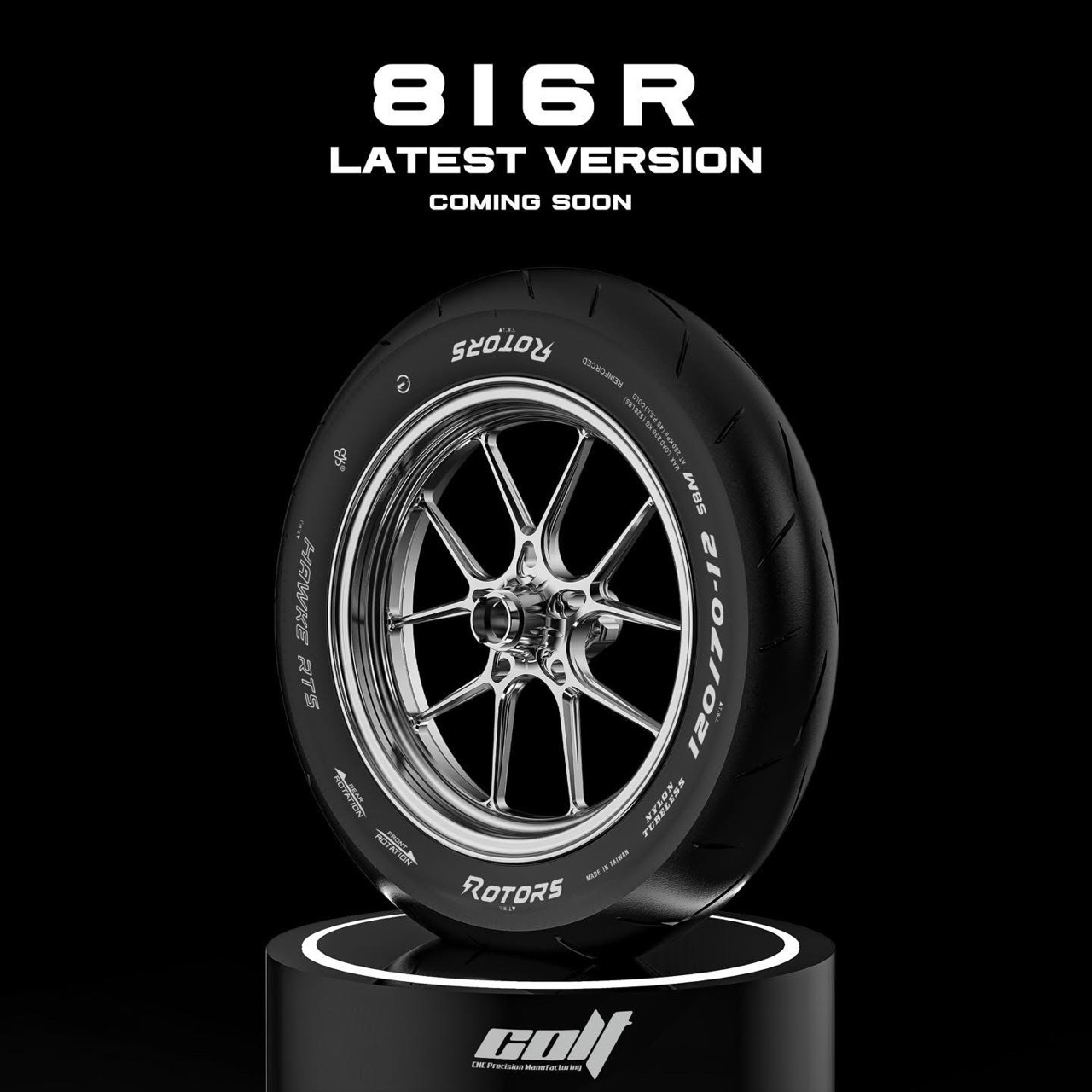 【COLT克特】 816R 12吋 鋁合金 CNC 鍛造 輪框 鍛框 勁戰 四 五 六代 JET SL 雷霆S FNX