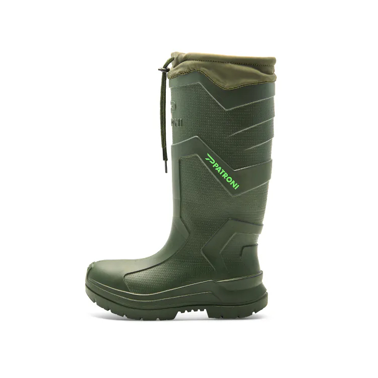 PATRONI 極雨鞋 SF2380DGN 極輕量抓梯絕緣安全雨鞋(贈 涼感抗菌襪套乙雙)