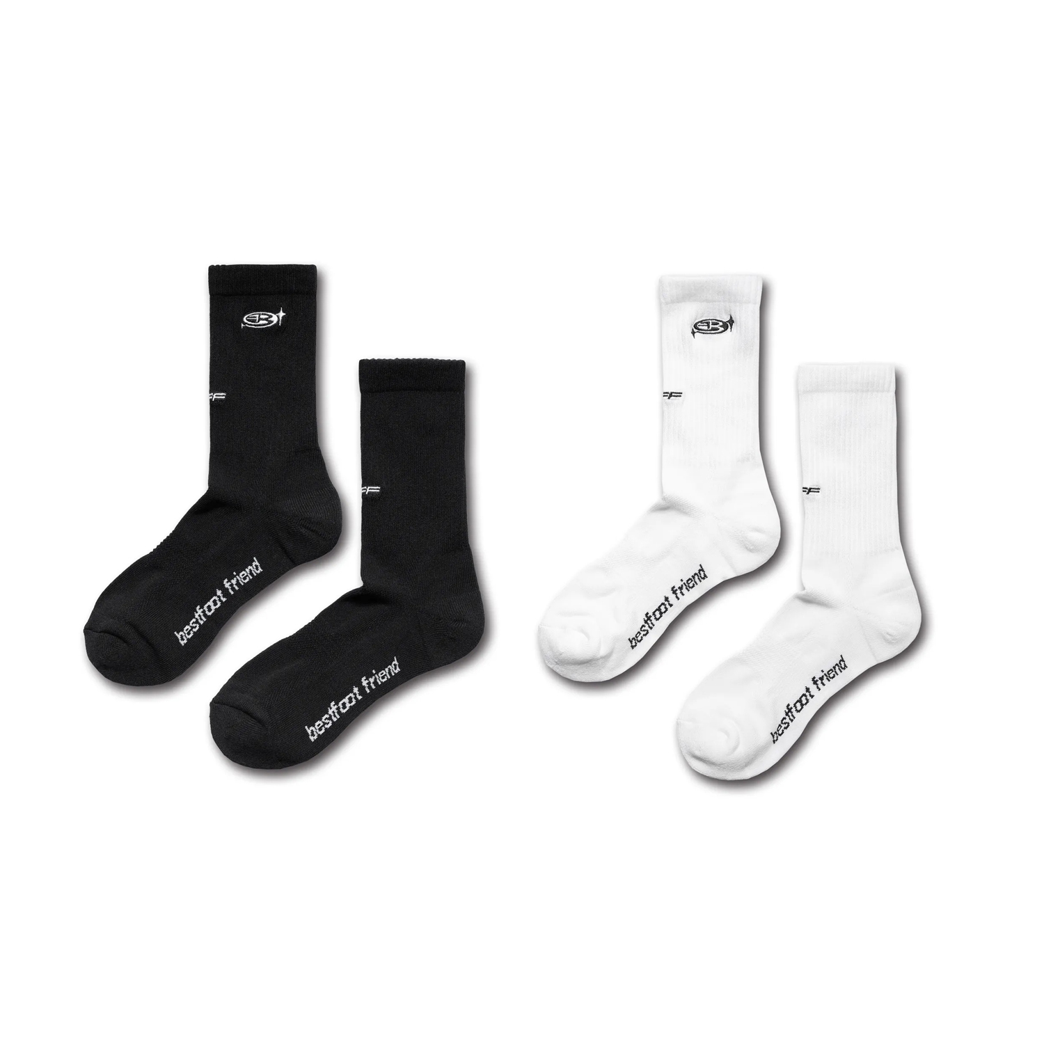 【車庫服飾】BEST FOOT FRIEND / Shining Logo Sock 閃亮LOGO襪