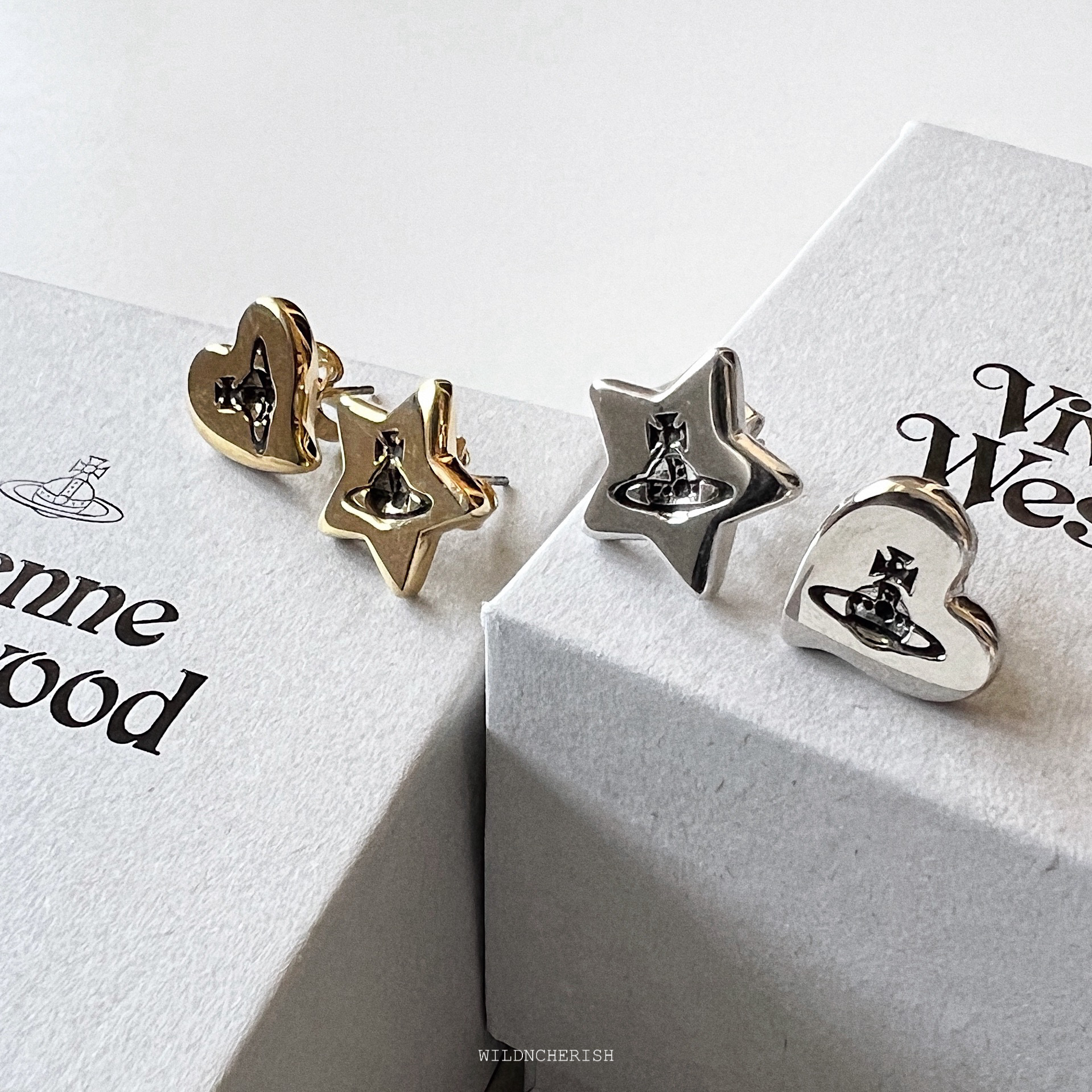 現貨 | Vivienne Westwood Priscilla Earrings 星星 心心
